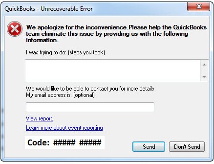 QuickBooks Error Code 185